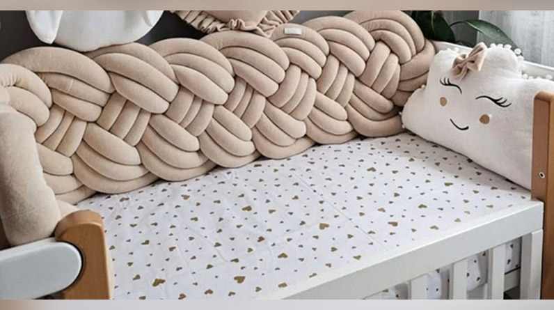 Crib Bumpers for Baby Sleep