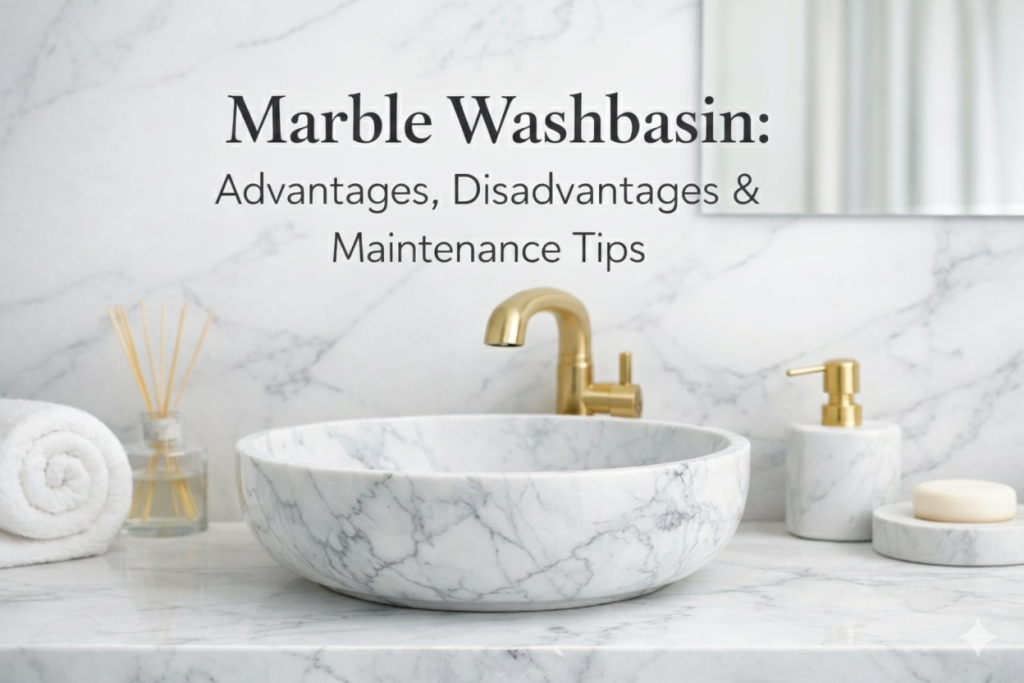 Marble Washbasin: Advantages, Disadvantages & Maintenance Tips - IOCMKT