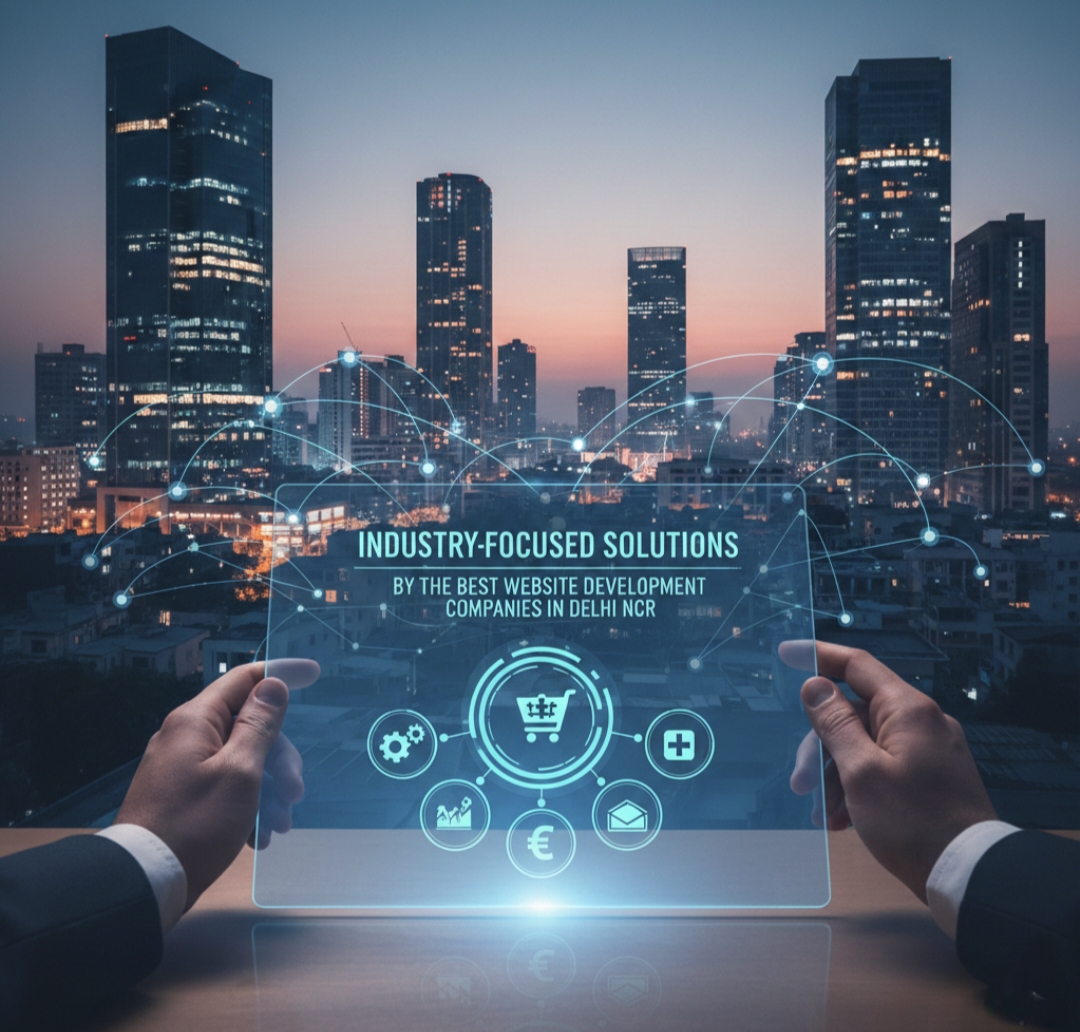 Industry Focused Solutions by the Best Website Development Companies in Delhi NCR