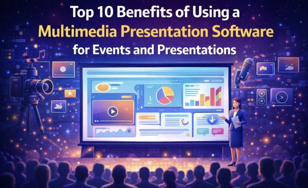 Top 10 Benefits of Using a Multimedia Presentation Software for Events and Presentations