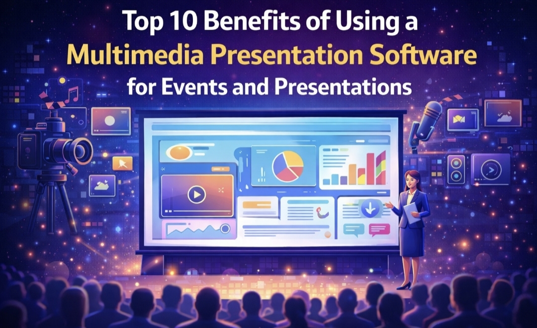 Top 10 Benefits of Using a Multimedia Presentation Software for Events and Presentations