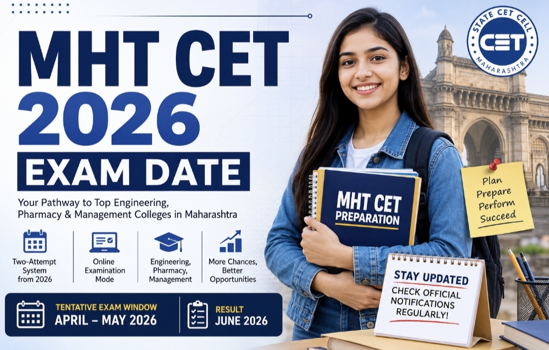 MHT CET 2026 Entrance Exam Full Details