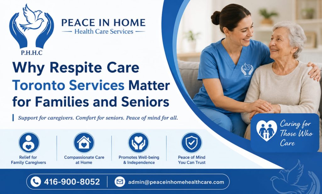 Why Respite Care Toronto Services Matter for Families and Seniors