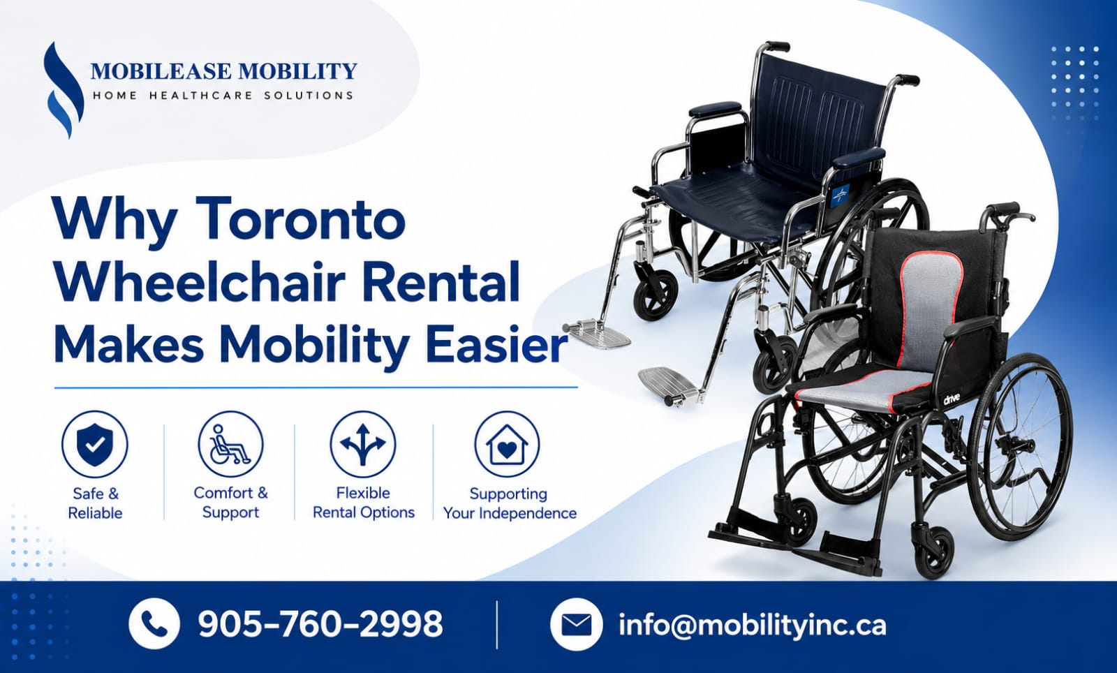 toronto wheelchair rental mobility support