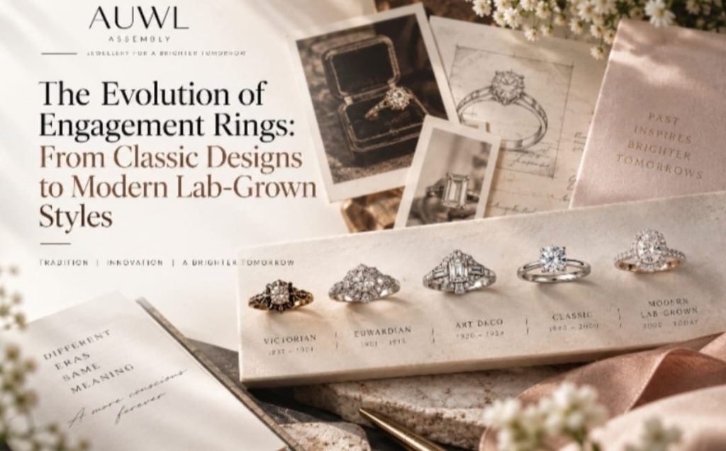 The Evolution of Engagement Rings From Classic Designs to Modern Lab Grown Styles