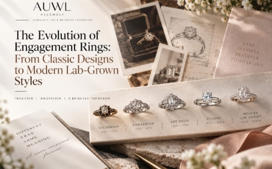 The Evolution of Engagement Rings From Classic Designs to Modern Lab Grown Styles