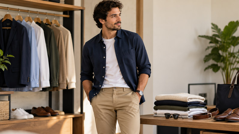 How To Build A Smart Casual Wardrobe Around Khaki Pants