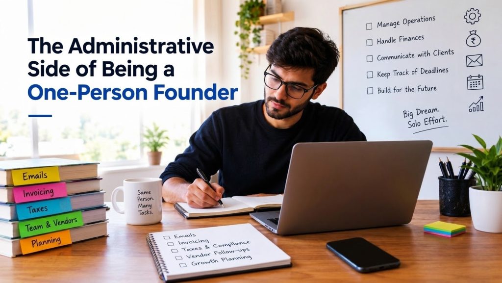 The Administrative Side of Being a One Person Founder